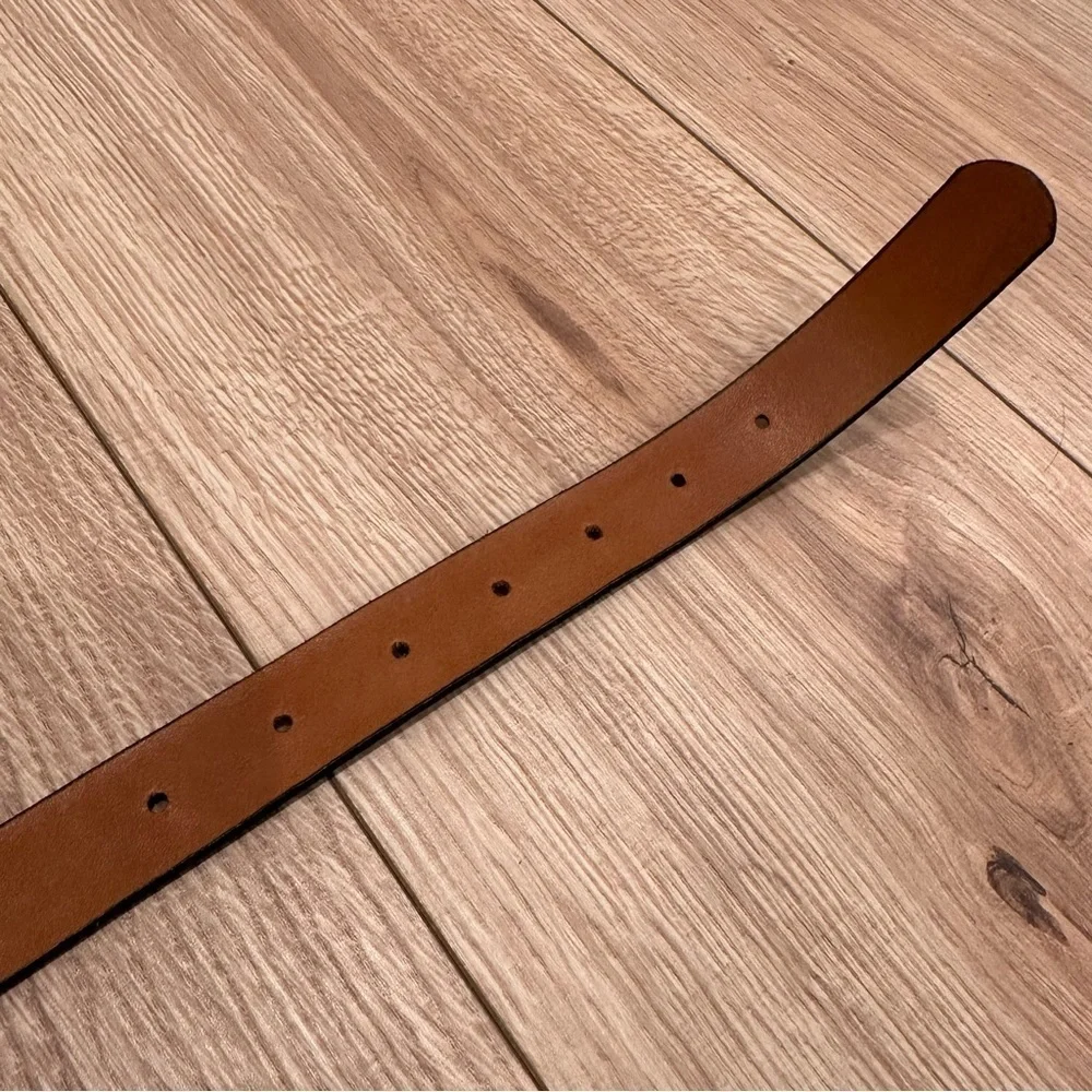 Black and Silver Vegan Leather Croc Belt